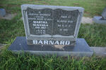 BARNARD Martha Susanna 1920-2001