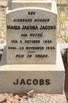 JACOBS Maria Jacoba nee KOTZé 1866-1946