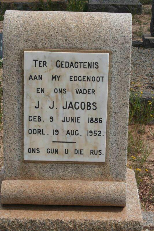 JACOBS J.J. 1886-1952