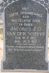 SCHYFF Jacobus J.O., van der 1913-1951