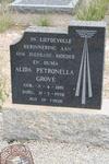 GROVé Alida Petronella 1881-1958