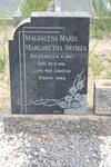 SNYMAN Magdalena Maria Margaretha nee CLOETE 1882-1956