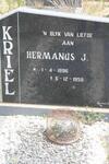 KRIEL Hermanus J. 1896-1959