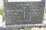 BRUWER Abraham Jacobus Petrus 1897-1987 & Susara Petronella 1908-