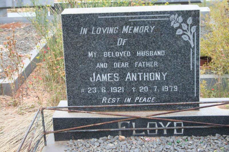 FLOYD James Anthony 1921-1979