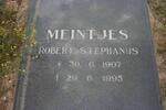 MEINTJES Robert Stephanus 1907-1995