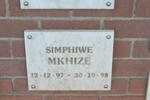 MKIZE Simphiwe 1997-1998