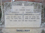 IMMELMAN Gysbertus Christiaan 1865-1941 & Johanna Maria MALHERBE 1871-1940