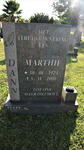 DANN Marthie 1924-2001