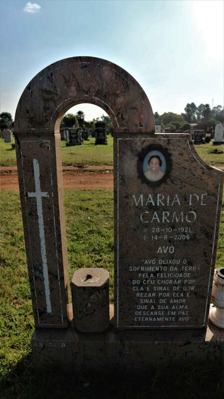 CARMO Maria, de 1921-2006