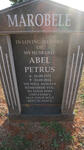 MAROBELE Abel Petrus 1971-2014