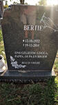 GROENEWALD Bertie 1932-2014