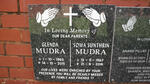 MUDRA Soma Sunthrin 1967-2016 & Glenda 1965-2015