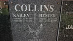 COLLINS Kailey 1935-2008 & Hester 1938-2011