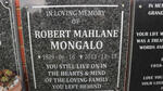 MONGALO Robert Mahlane 1939-2013