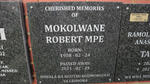 MOKOLWANE Robert Mpe 1958-2021