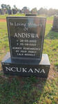 NCUKANA Andiswa 2002-2005