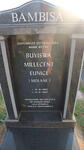 BAMBISA Buyiswa Millecent Eunice nee MDLANE 1963-2007