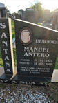 SANTANA Manuel Antero 1927-2008