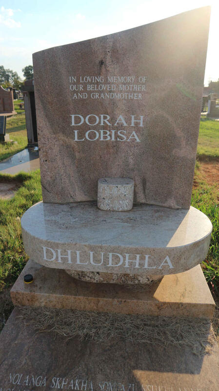 DHLUDHLA Dorah Lobisa 1943-2015