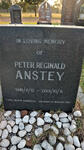 ANSTEY Peter Reginald 1941-2001