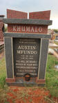 KHUMALO Austin Mfundo 1973-2019