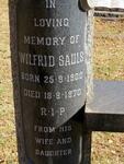 SAULS Wilfrid 1900-1970