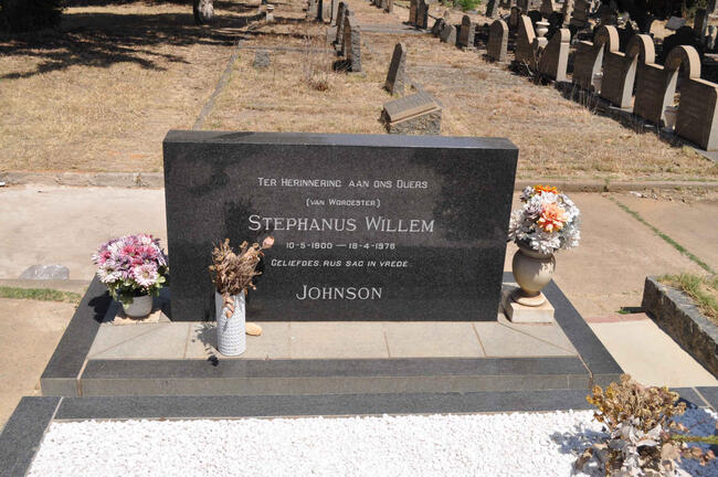 JOHNSON Stephanus Willem 1900-1978