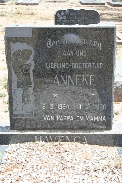 HAVENGA Anneke 1964-1966