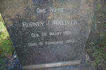 WALDECK Rodney J. 1901-1943 :: DU PLESSIS Rinette 1935-2012