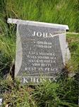SKHOSANA John 1919-1969