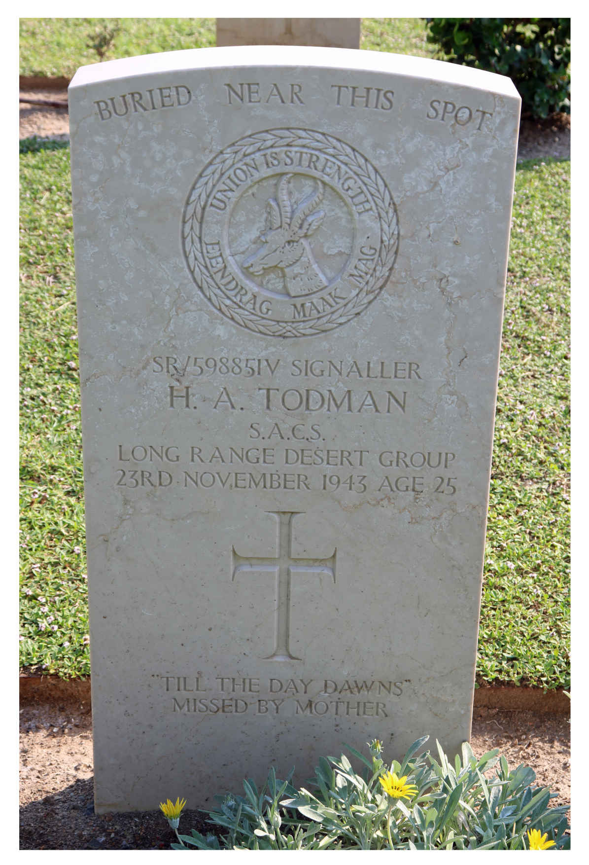 TODMAN H.A. -1943