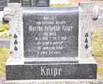 KNIPE Martha Johanna nee HUGO 1866-1953