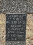 McBRIDE Hugh 1882-1960