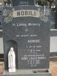 NOBILI Acride 1884-1959 :: LALLI-NOBILI Rina 1913-1982