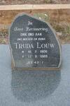LOUW Truda 1906-1989