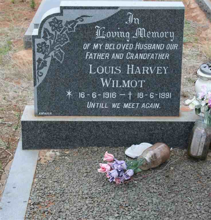 WILMOT Louis Harvey 1916-1991