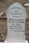 KOEKEMOER Annie Elizabeth Susanna nee FOUCHE 1868-1934