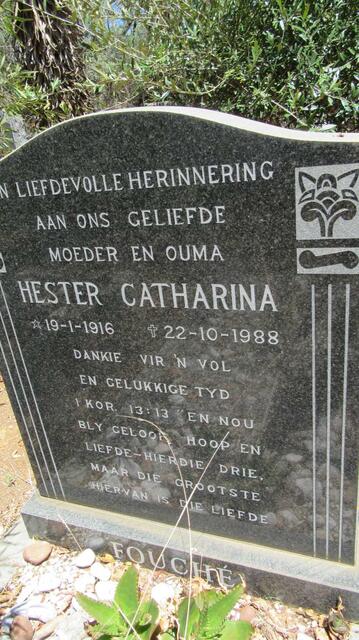 FOUCHE Hester Catharina 1916-1988