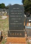 GLUCK Anna 1910-1955