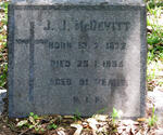 MCDEVITT J.J. 1872-1954