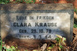 KRAUSE Clara 1879-1954