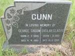 GUNN George Gibson 1905-1980 & Sheilah Gladys 1910-1988