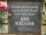 KRUGER Ans 1937-2014