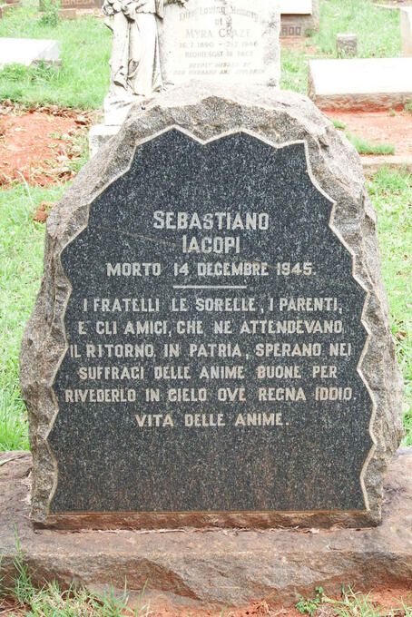 IACOPI Sebastiano -1945