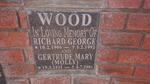 WOOD Richard George 1906-1992 & Gertrude Mary 1911-2001
