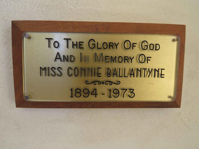 BALLANTYNE Connie 1894-1973