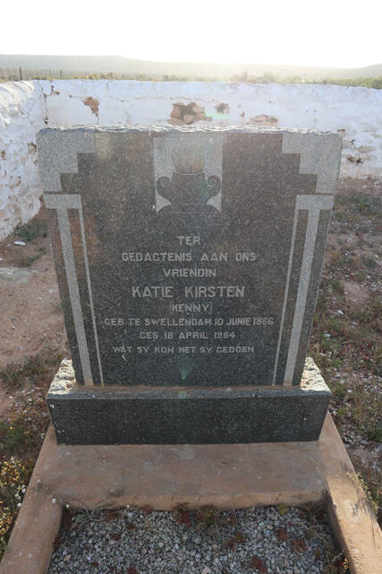 KIRSTEN Katie 1866-1954