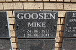 GOOSEN Mike 1933-2011