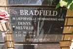 BRADFIELD Denys Melville 1975-2019